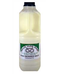 Wells Farm Semi-Skimmed Milk (2ltr)