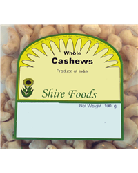 Shire Foods Whole Cashew Nuts (200g)