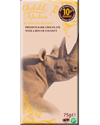 Chokolit Belgian Dark Chocolate with a Hint of Coconut
