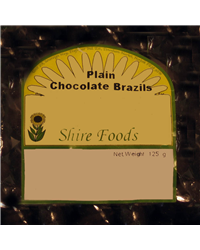 Shire Foods Milk Chocolate Brazil Nuts (125g)