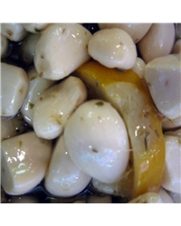 Garlic Cloves, Lemon, Lime, Ginger & Thyme.