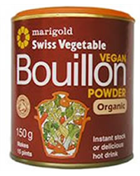 Marigold Bouillon Vegetable Stock. (150g)