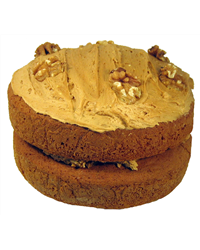 Ken & Pam's Homemade 7" Coffee & Walnut Sponge
