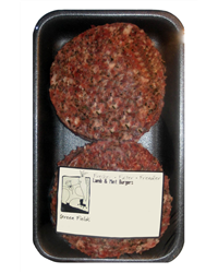 Lamb & Mint Burgers - Pack of 4 (450g)