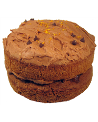 Ken & Pam's Homemade 7" Chocolate & Orange Cake