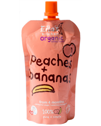 Ella's Kitchen Peaches and Bananas- Stage 1 Baby Food