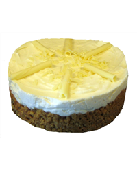 Inghams Home Made Small White Chocolate Cheesecake