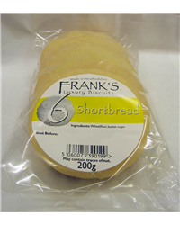 Frank's Shortbread - pack of 6 (200g)