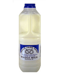 Wells Farm Whole Milk (2ltr)