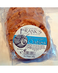 Frank's Stem Ginger Oaties - pack of 6 (300g)