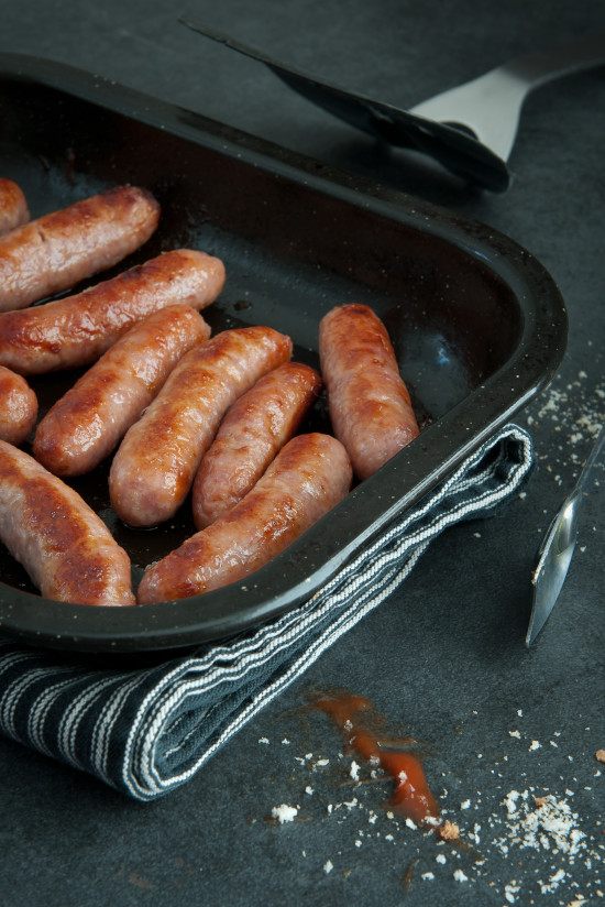 'proper' pork sausages